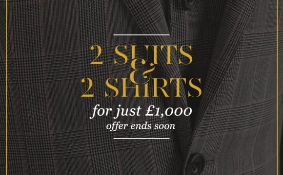 Offer ends soon – 2 suits and 2 shirts for just £1000