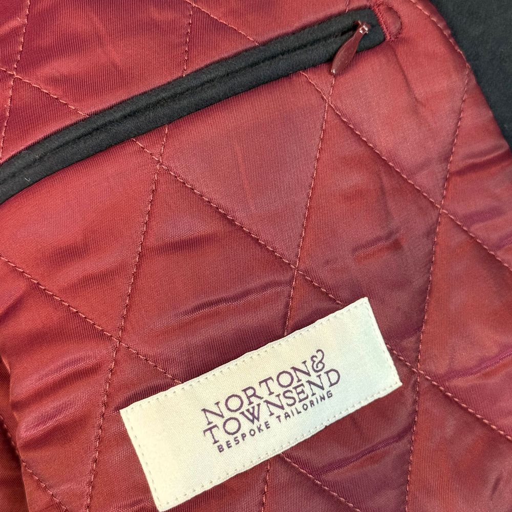 Navy Tailor Made Moleskin Gilet - Image 5