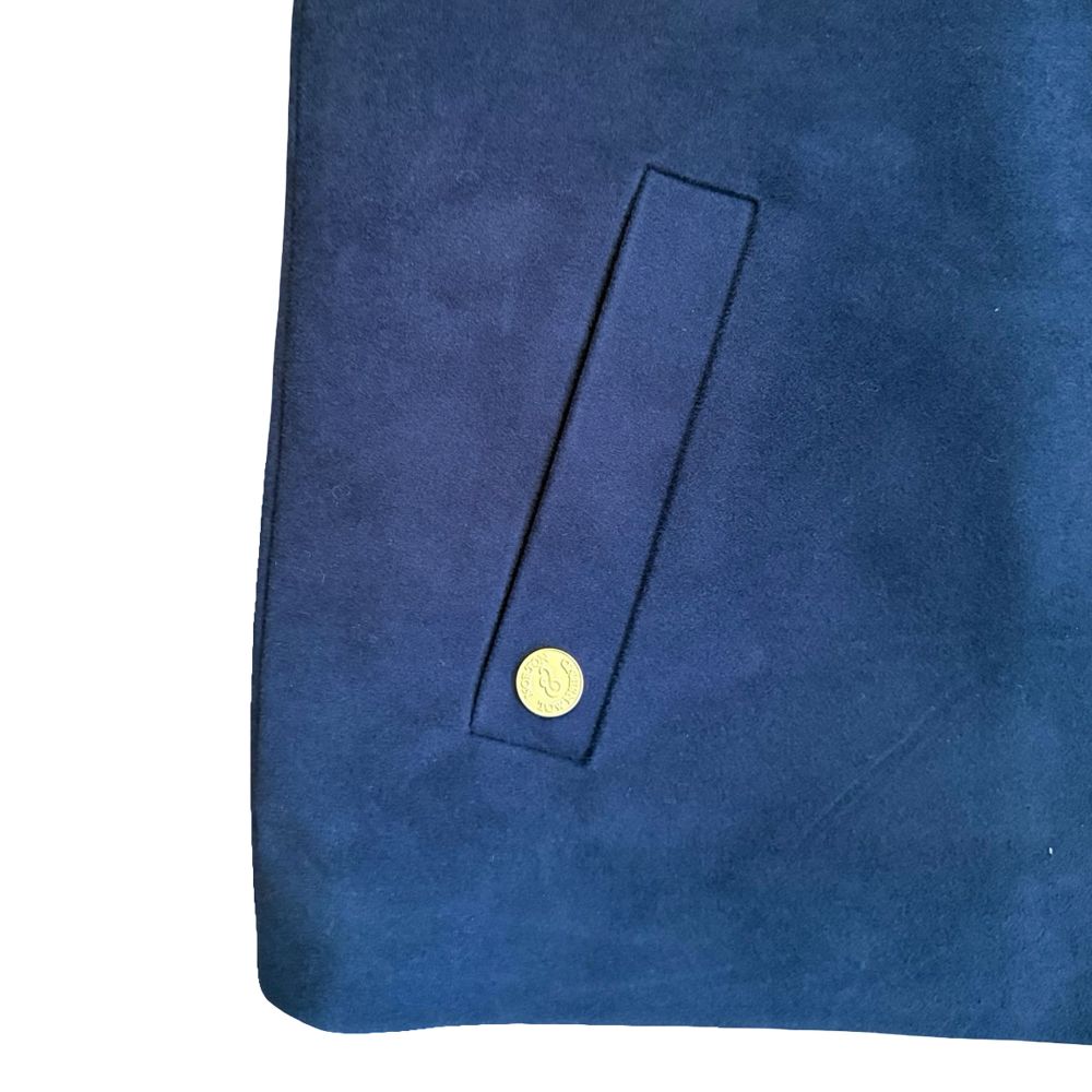 Navy Tailor Made Moleskin Gilet - Image 4